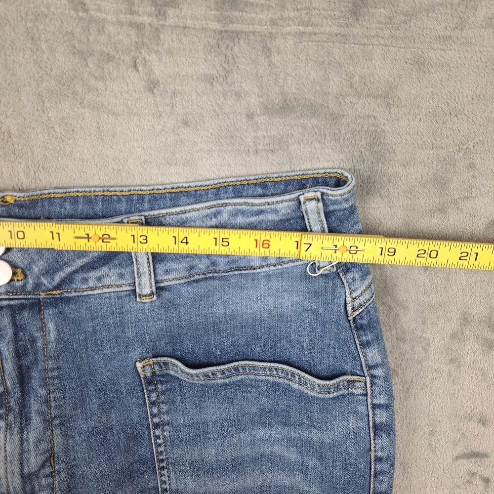 Anthropologie Pilcro‎ Jeans Womens 33 Wanderer High Rise Relaxed Stretch Utility - Picture 4 of 11